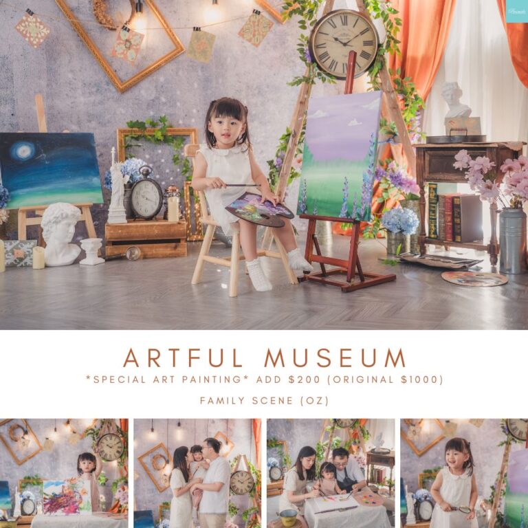 OZ FAMILY ARTFUL MUSEUM PAINTING