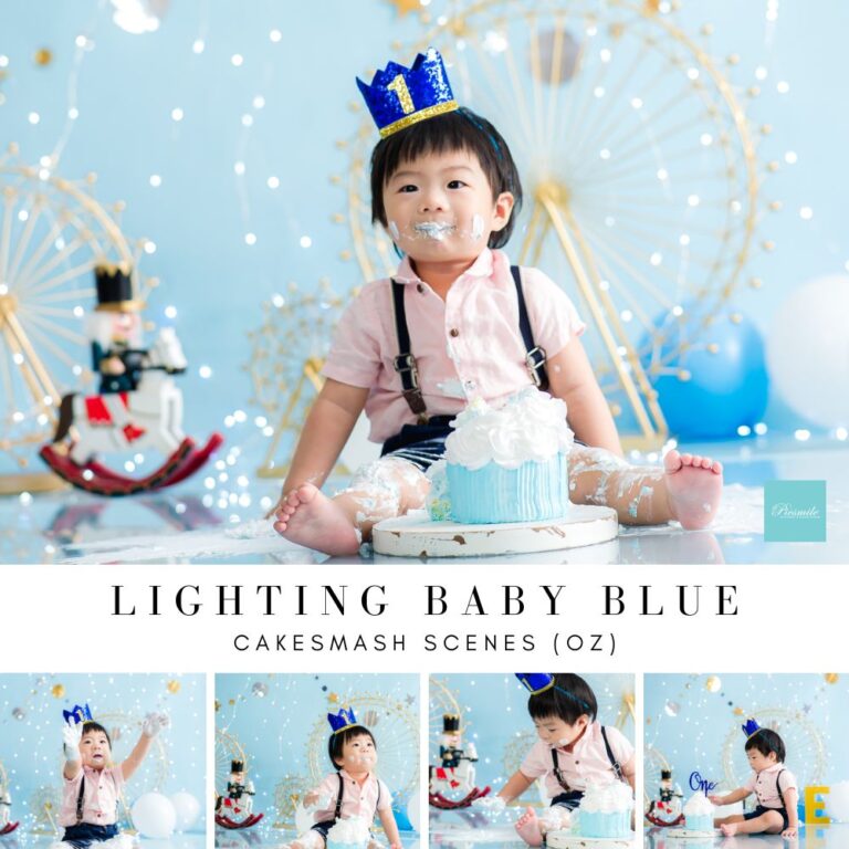 OZ CAKE LIGHTING BABY BLUE