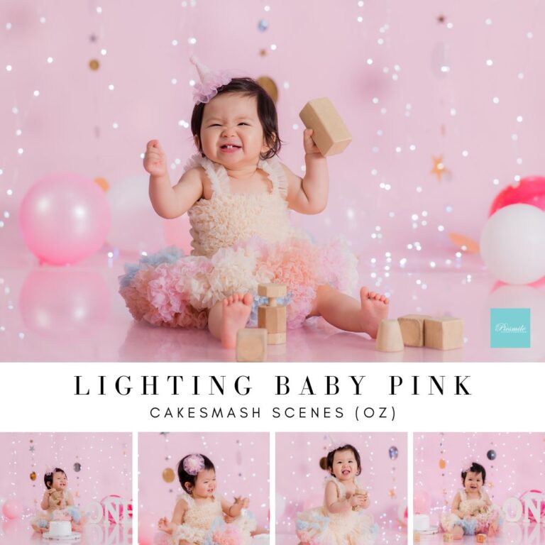 OZ CAKE LIGHTING BABY PINK